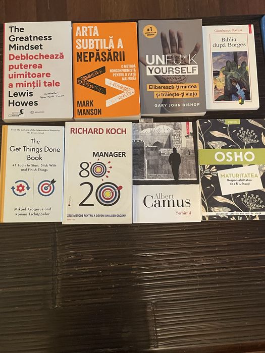 Carti dezvoltare personala, psihologie, economie, spiritualitate