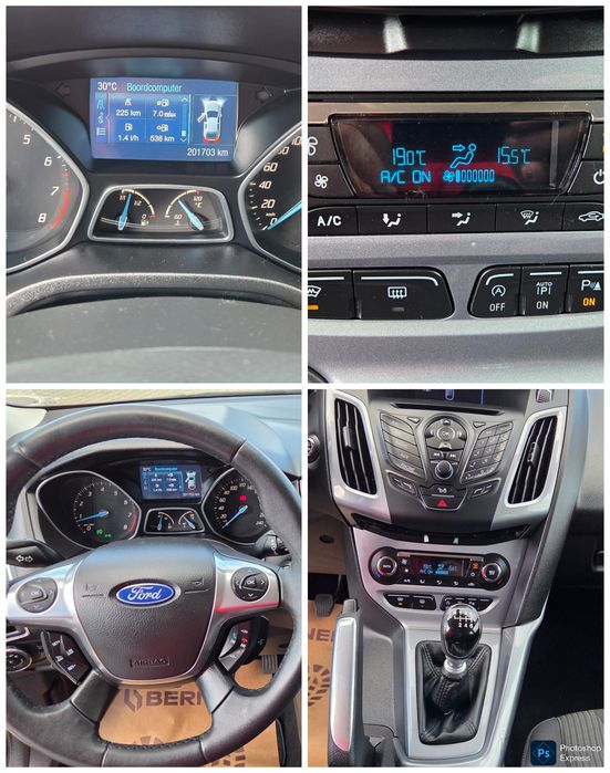 Vând FORD FOCUS 1.6 EcoBoost, model TITANIUM,  150 cp, Euro 5, an 04.2012, AVANS 0/RATE FIXE începând cu 110€