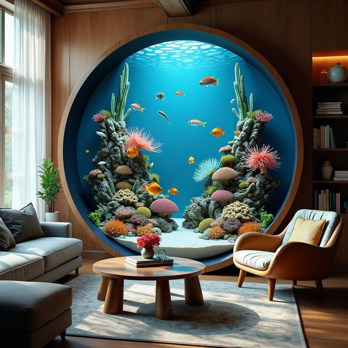 Изготовление эксклюзивных аквариумов