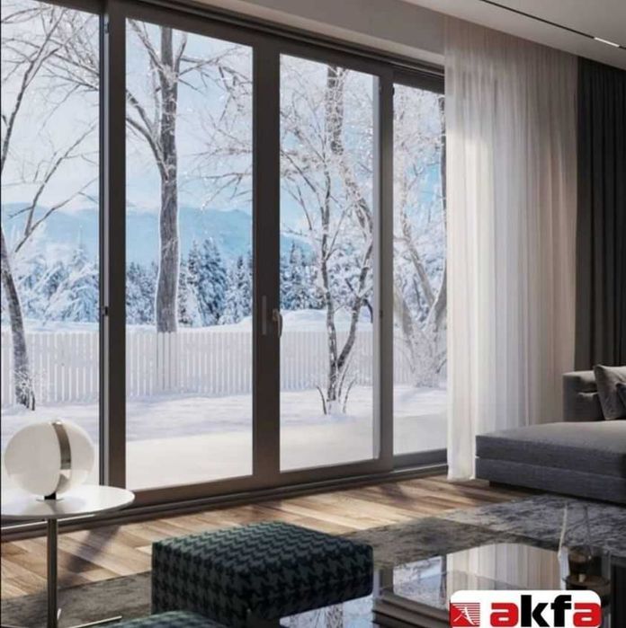 Akfa romlar, Akfa eshik, Пластиковые окна и двери Раздвижные двери