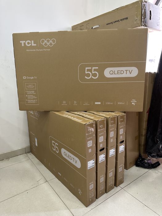 Телевизор TCL 55 T6D QLED В продаже новая модель, бесплатная доставка.
