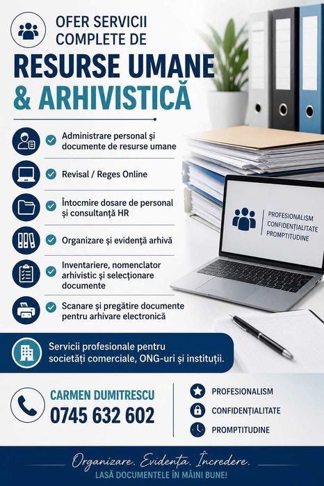 Ofer servicii resurse umane