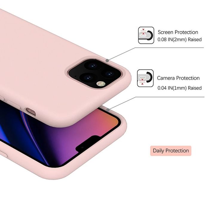 Матов Силиконов Кейс за Iphone 11 / 11 Pro / 11 Pro Max / XS XR 6S 7 8