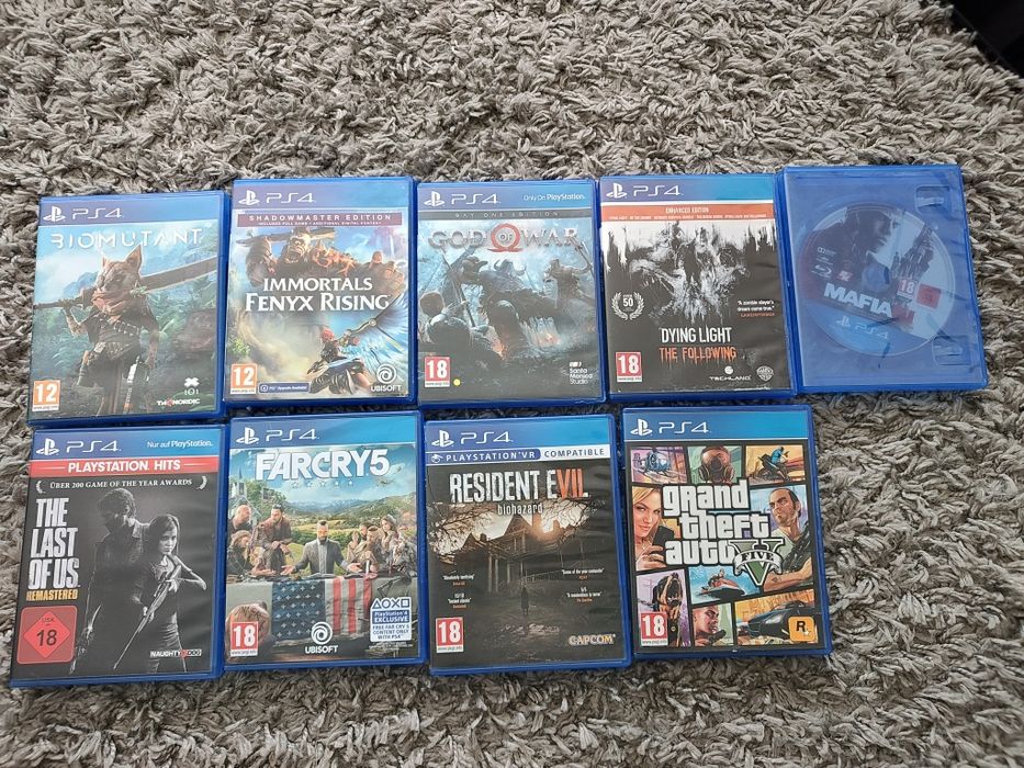 Jocuri PlayStation PS4 pro PS5 60 - 90 lei