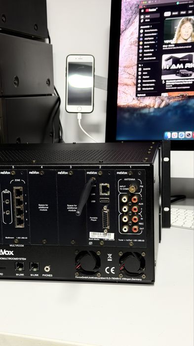 REVOX M10 Re:System – Modular Audio Multiroom | 3 Module: Tuner + In/Out, Multi Media, Multiroom | LAN/WLAN | Made in Germany