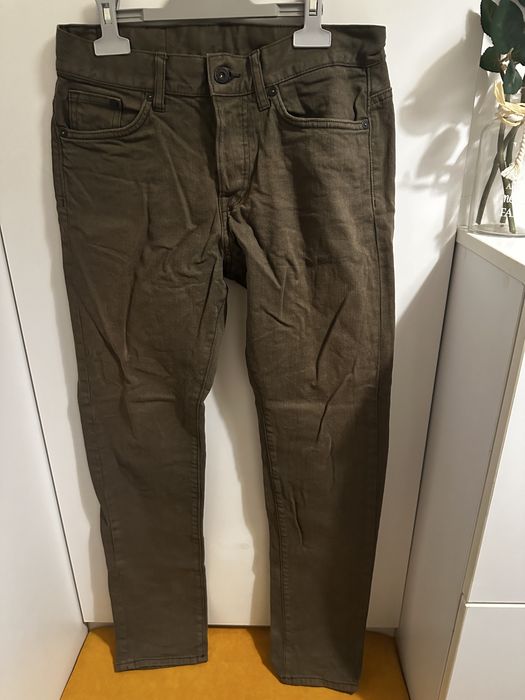 Blugi bărbătești denim verzi H&M, mărimea 29/32