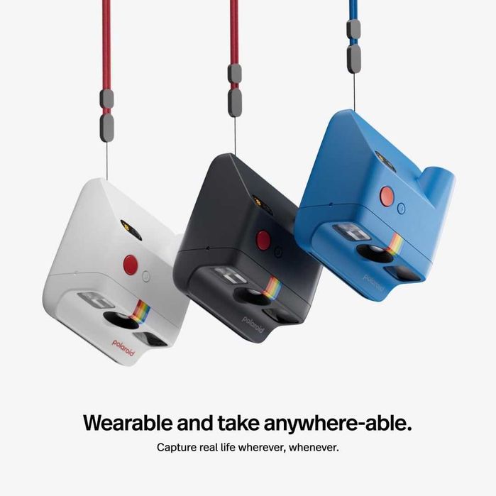 Polaroid Go Gen 2 White Моментален Фотоапарат | Нов | 24 Месеца Гаранция