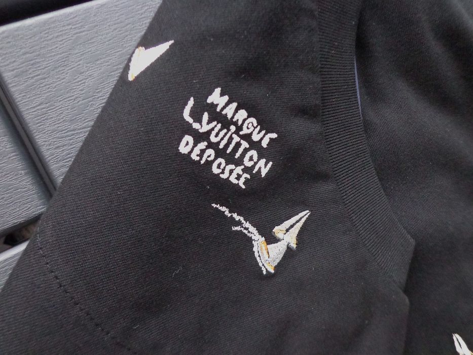 Мъжка тениска Louis Vuitton Embroidered Cotton t-shirt