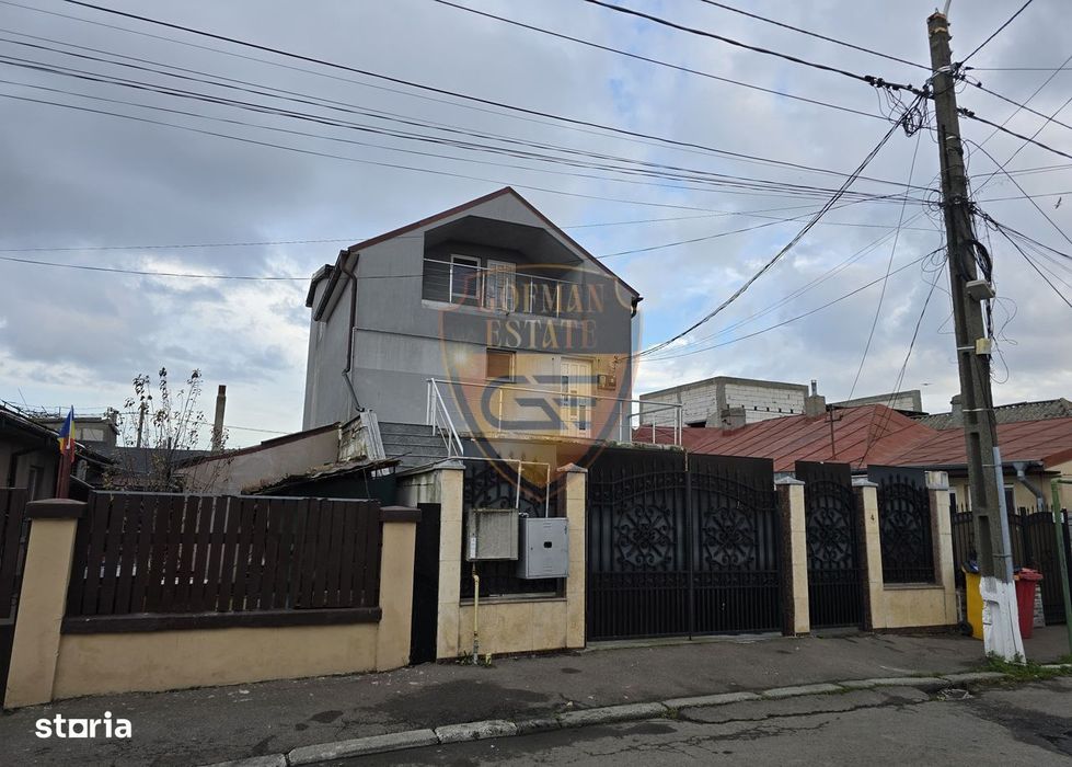 Casa 5 cam P+1+M zona Bratianu 2 parcari teren 148mp SU 205mp SC 267mp