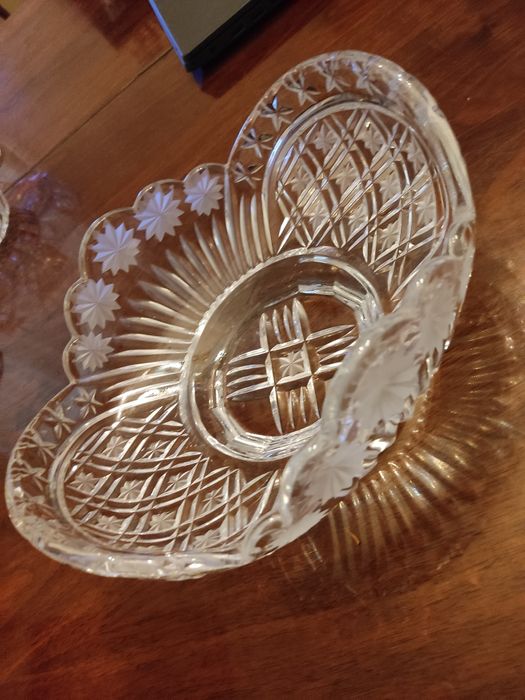 Хрустальная ваза, состояние -идеальное