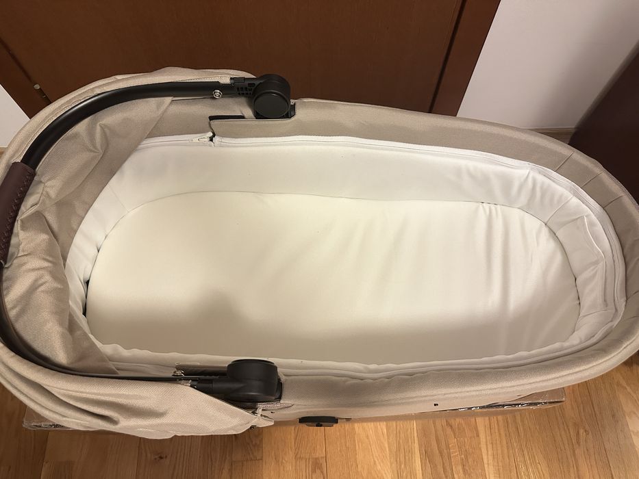 Landou Cybex Balios S Lux — Almond Beige, ca nou, cu cutie