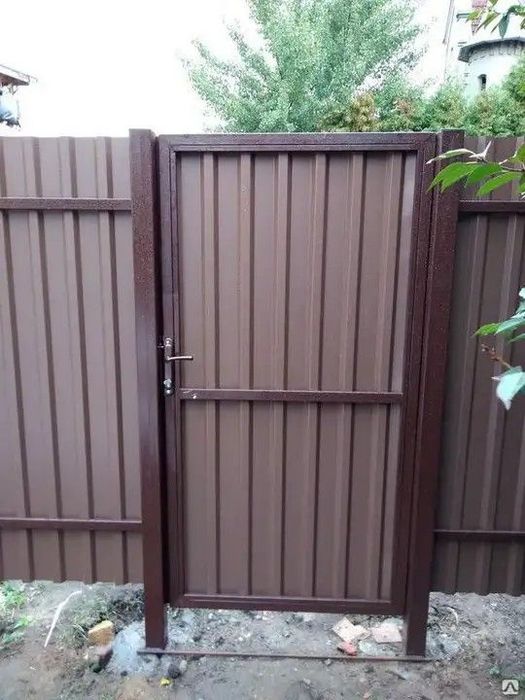 Ворота, заборы под ключ