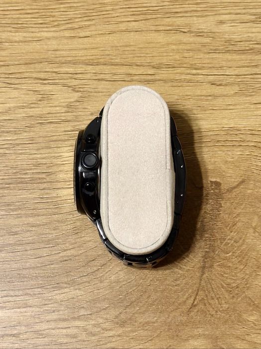 Ceas Fosil Negru Otel Inoxidabil