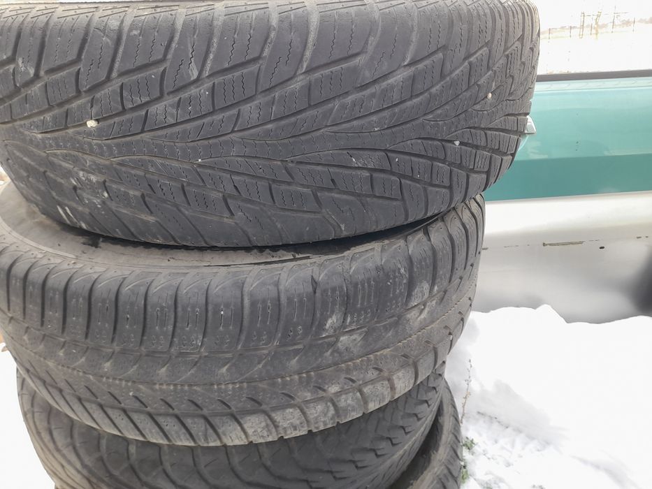 Jante mitsubishi pajero pinin 215/65r16 cu cauciucuri aliaj