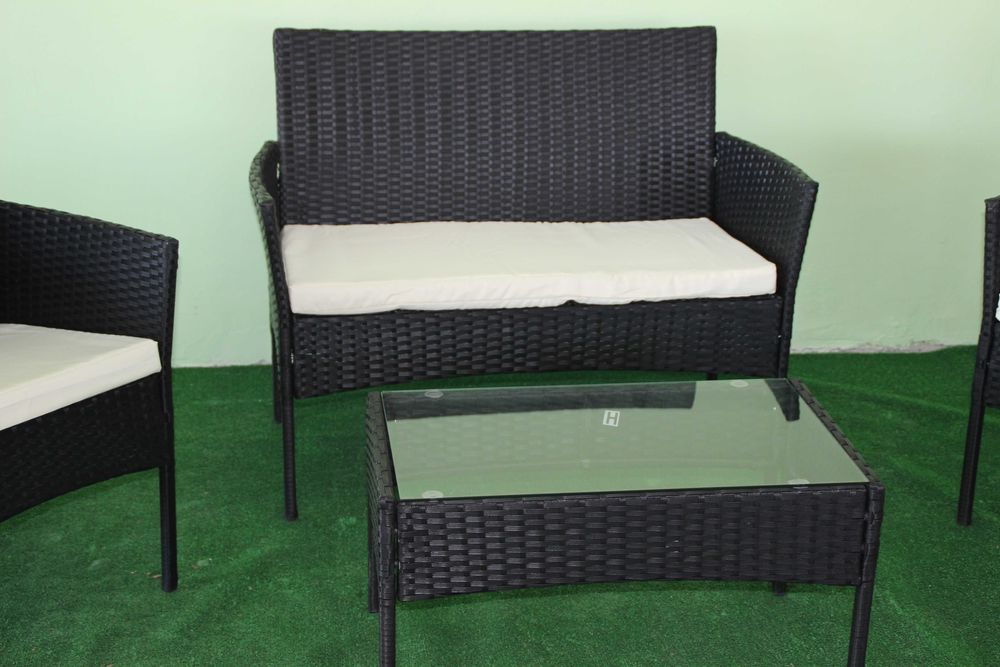 Градински Мебели От Ратан - Комплект От 4 Части