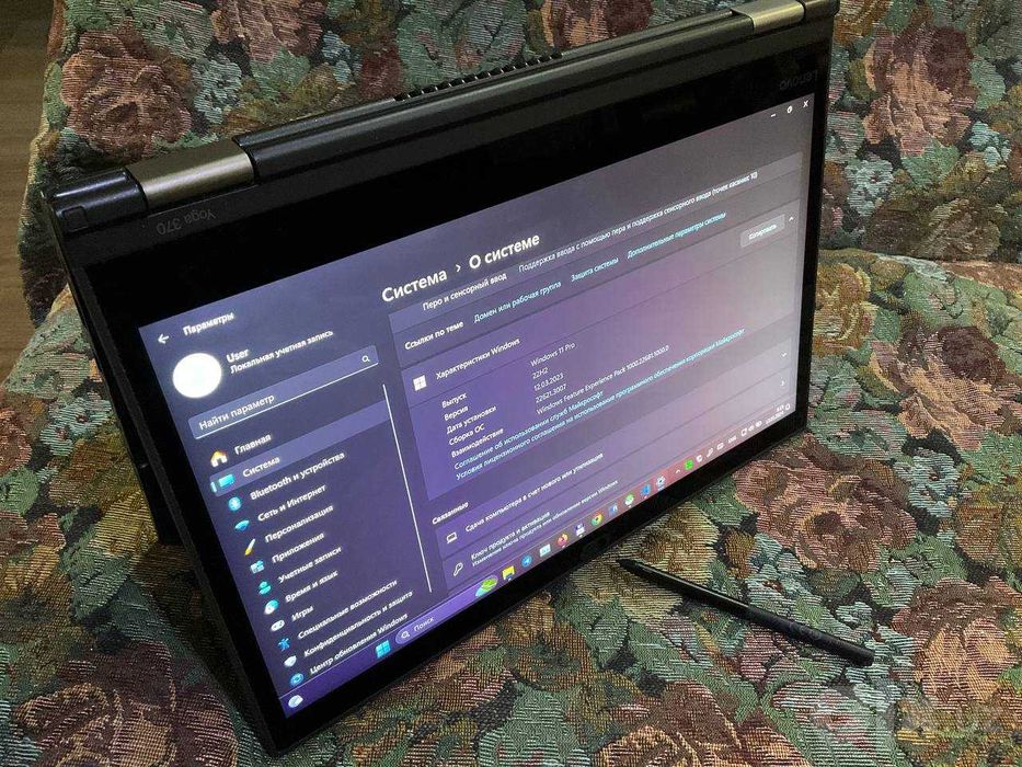 Lenovo Thinkpad Yoga 370 со стилусом