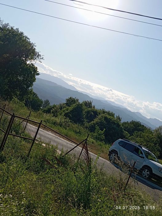 Teren intravilan 1.000 mp+Cabană Noua+Asfalt+Utilitati, panoramă Superbă spre Munți, altitudine 600 m, liniste absoluta, Daesti, Vâlcea