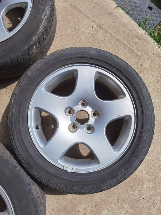 Set 4 jante aliaj 5x112 R16 7j et45 audi vw skoda seat  57.1mm centrul