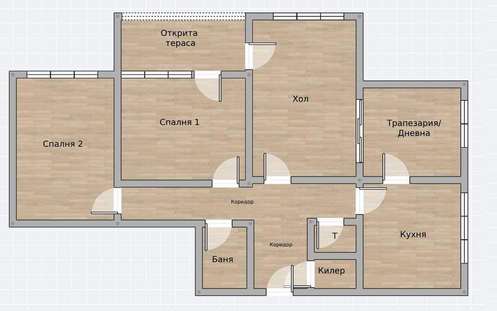 Продава се Многостаен апартамент в Търговище, Промишлена зона - 104 кв.м за 1030 €/кв.м - Снимка #1