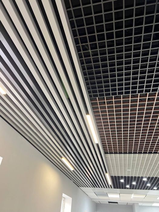 Потолок грилято / Грильято / Гренлянда / клеточный потолок / сетка пот