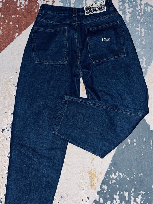 Тёмно синий Джинсы DIME