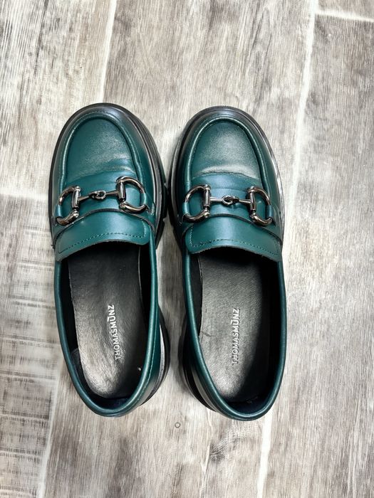 Лоферы, натуральная кожа, 38