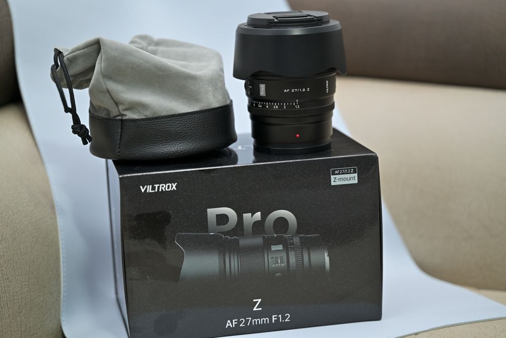 Viltrox 27mm f1.2 - Obiectiv Nikon Z DX