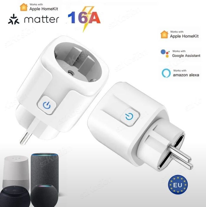 Умная розетка 16А HomeKit