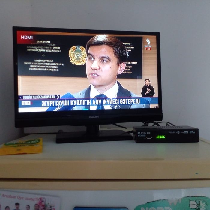 Телевизор маленький