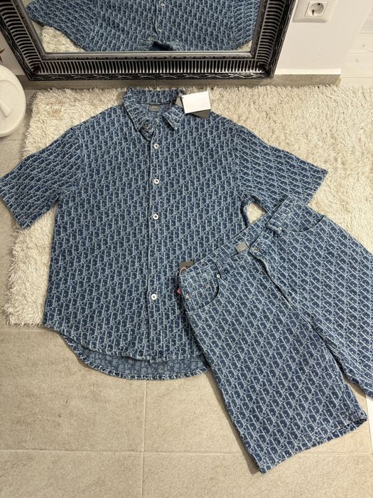 Compleu Dior denim colectie noua vara 2026