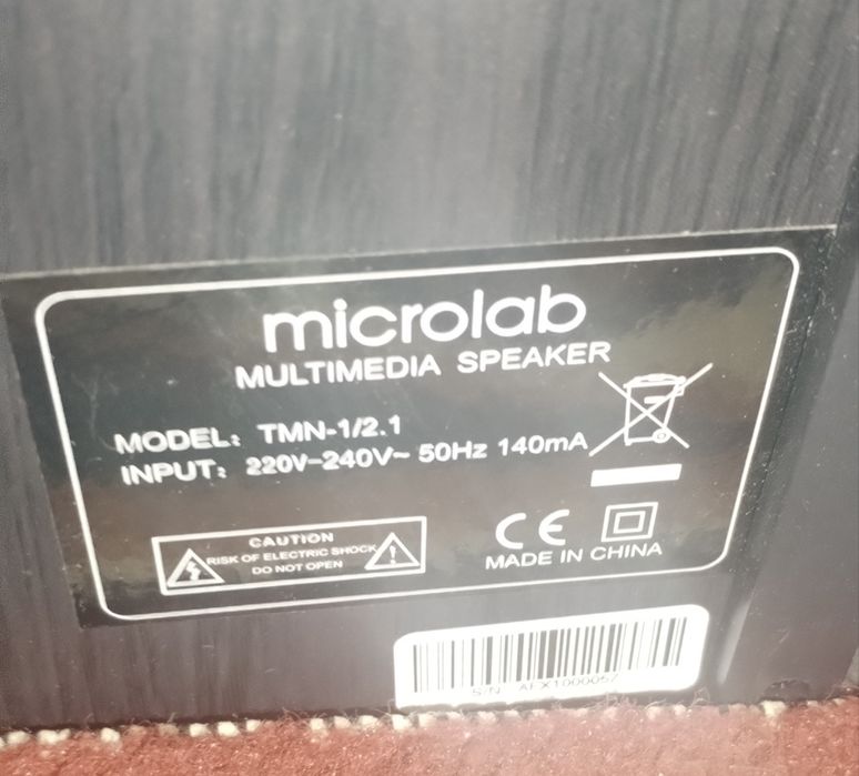 Microlab TMN 2.1 akustika sotiladi