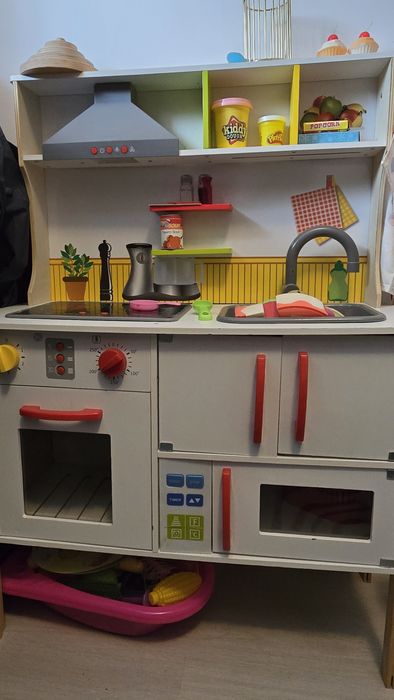 Bucatarie lemn pentru copii, Lidl