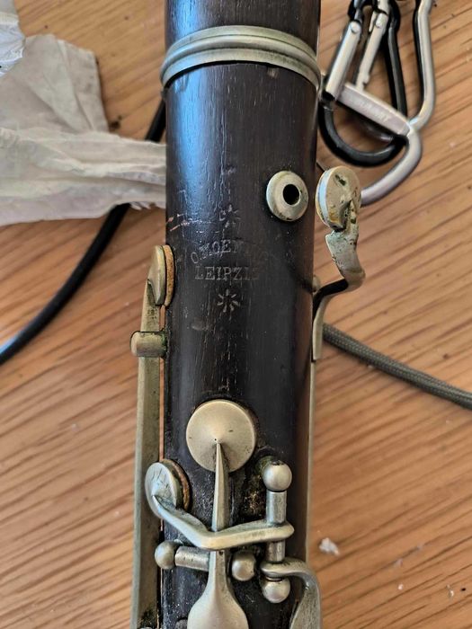 B-Кларинет около 1920 Otto Moennig  с куфар и мундщук Meyer New York