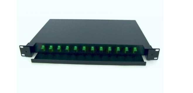 Patch Panel Braun APP06-12-SC/PC,19inch, 12 porturi, Fibra Optica,