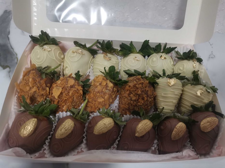 Клубника в шоколаде бокс/букет