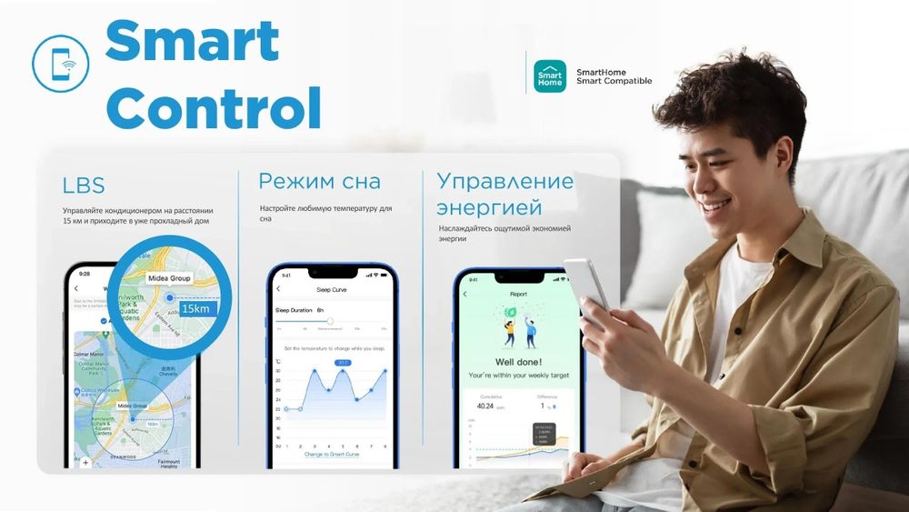 Хит продаж кондиционер Midea AlbaPro 12000BTU. Yangi kansaner AlbaPro