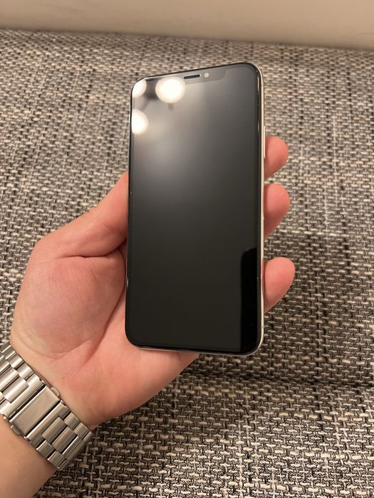 iPhone X Silver 64 GB | Baterie 90% | Face ID ok