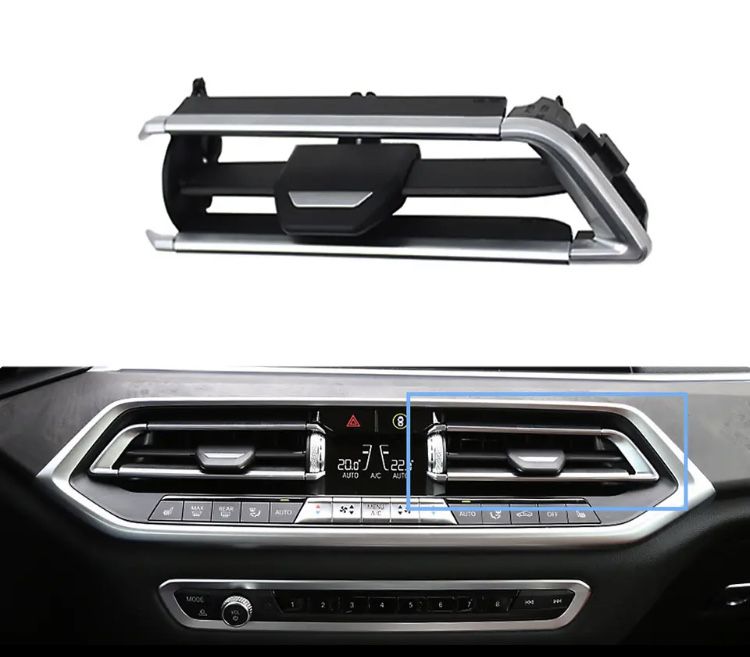 Kit reparatie gura/grila ventilatie centrala chrom Bmw X5 G05 X6 G06