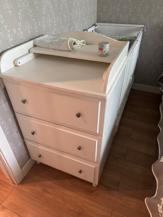 Манеж с комодом в хорошем качестве