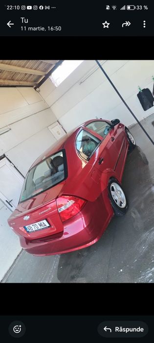 De vanzare chevrolet aveo an 2010 fiscal motor 1.4 gpl taxe la zi