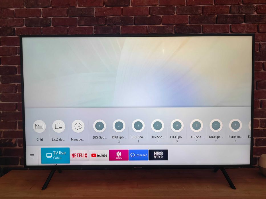 TV LED Smart Samsung, 146 cm, 58RU7102, 4K Ultra HD, Clasa A
