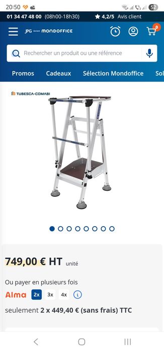 Scara rabatabila Tubesca profesionala