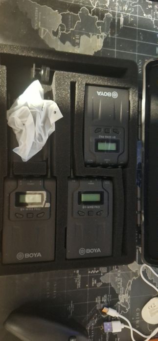 Vând lavalieră Boya  BY-WM8 Pro-K2