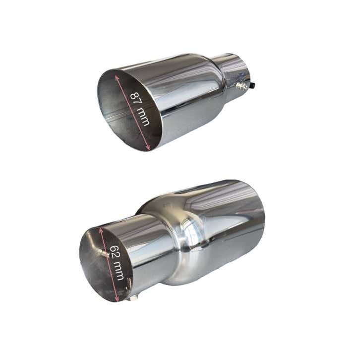 Накрайник ауспух 924 входа-62мм изхода-87мм