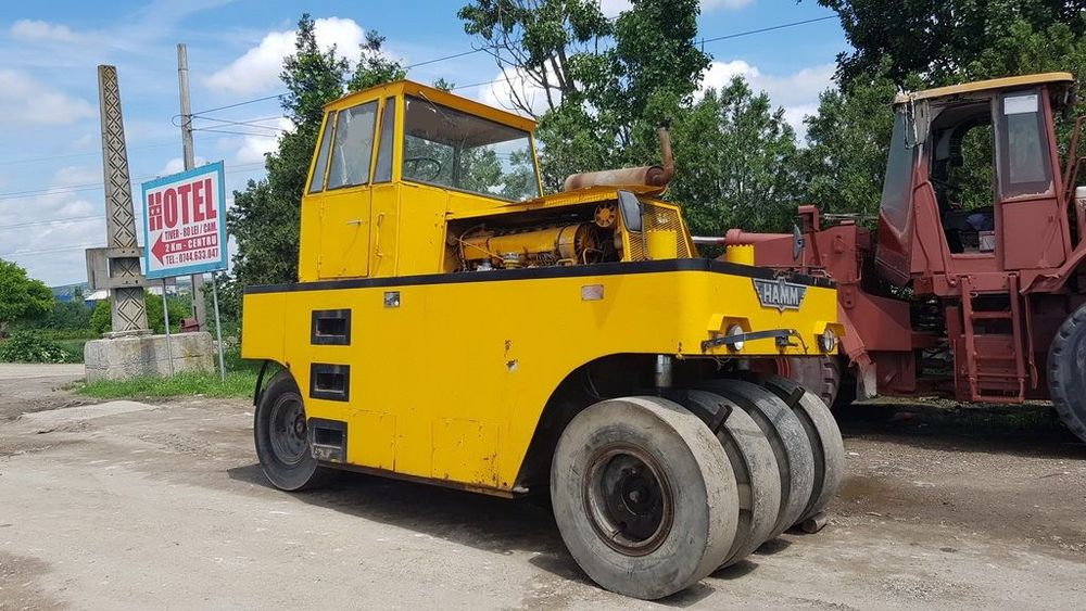 Hamm GR15, GR20  Cilindru compactor polipneu
