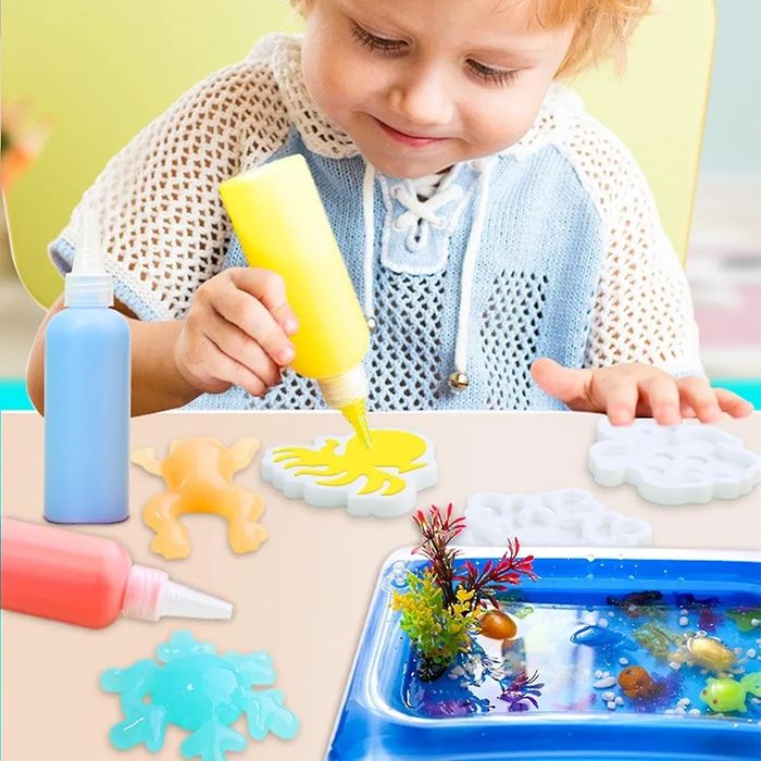 Волшебная краска для детей без беспорядка, набор водных гелей Aqua Fai