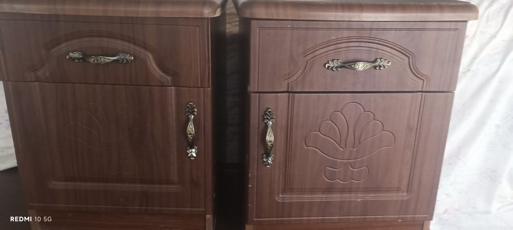 Mebel komplekt spalni 2 ta tumba 1 ta pardoz oyna