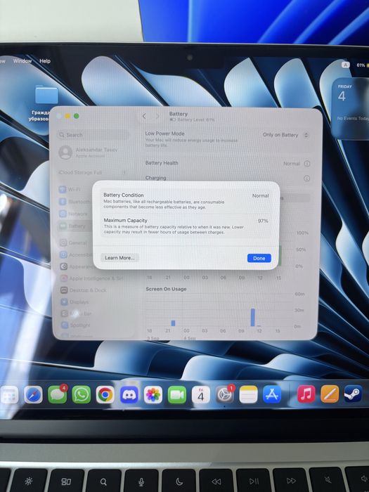 MacBook Air m4 256GB 16GB