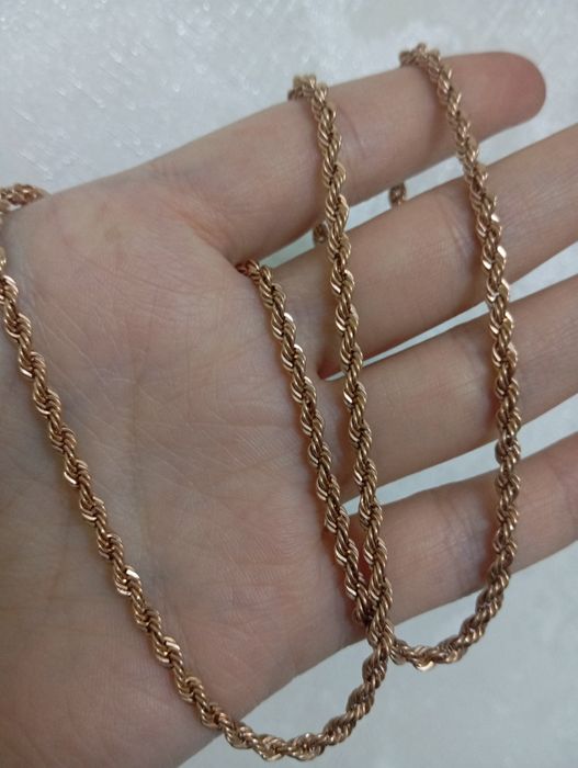 Цепочки золотые заводские