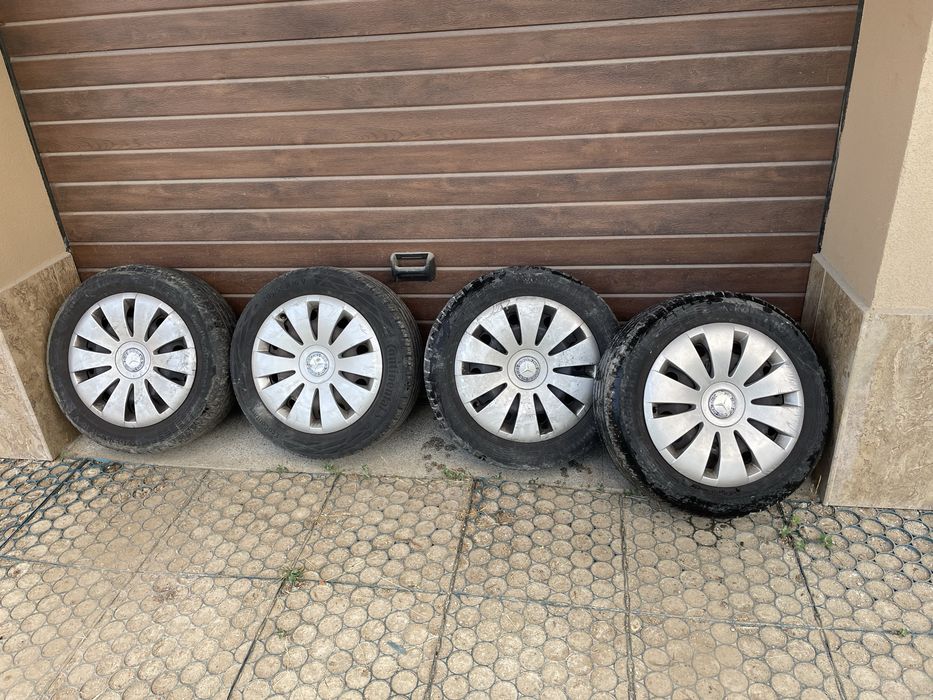16” гуми с джанти Mercedes 5х112 с датчици за налягане